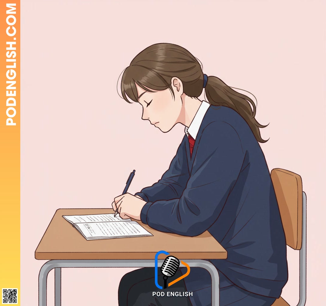 Applying Deep Breathing Before and During English Exams