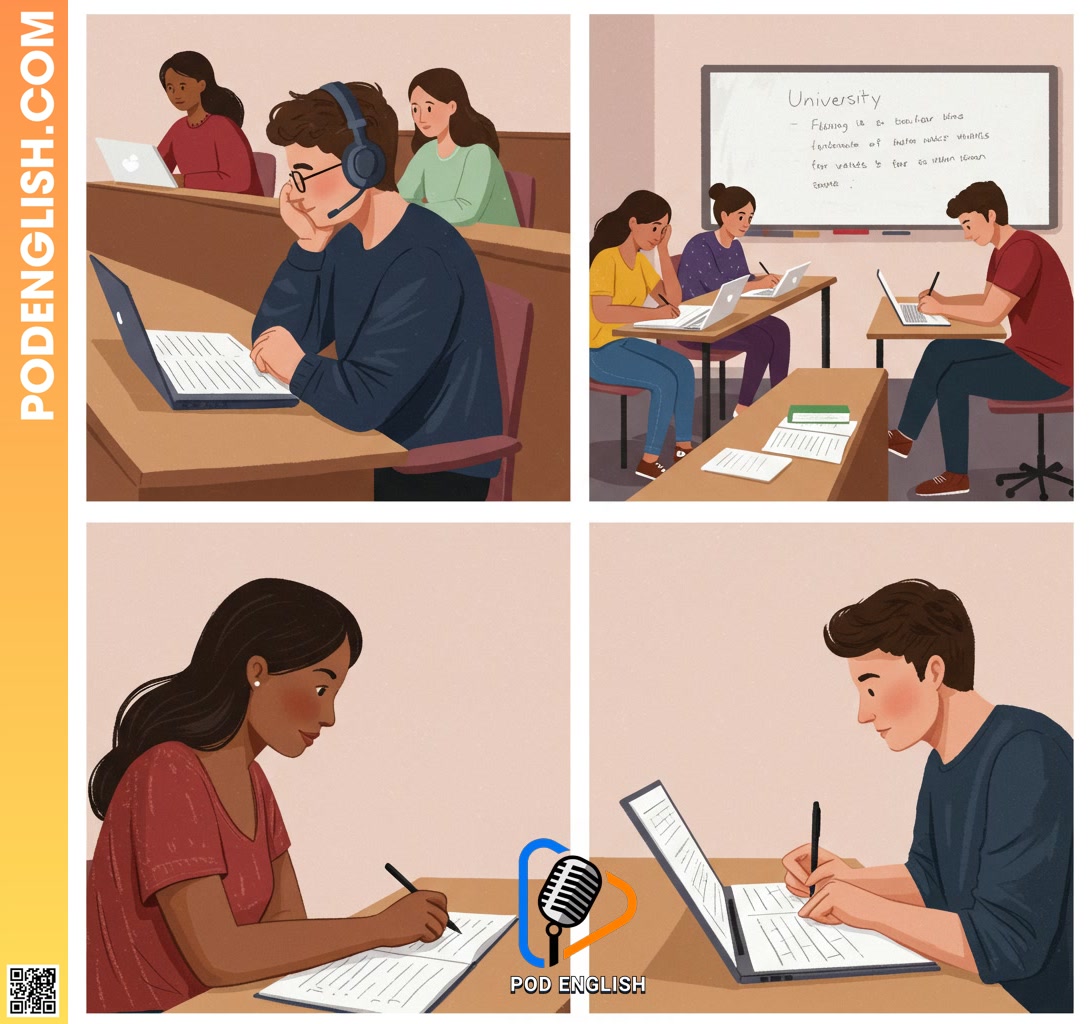 Applying English Skills in University Contexts: Lectures, Seminars, and Exams