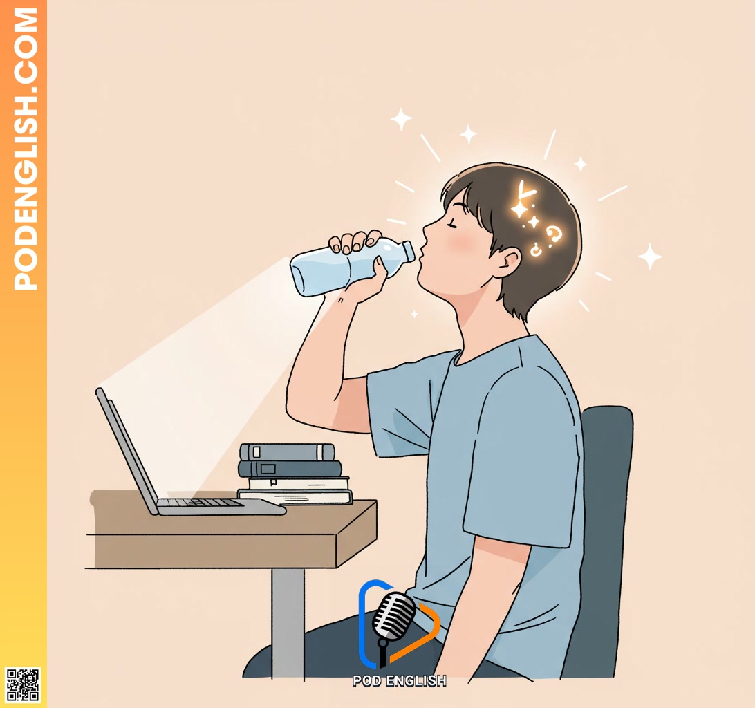 Applying Hydration and Exercise to Sharpen Your English Learning