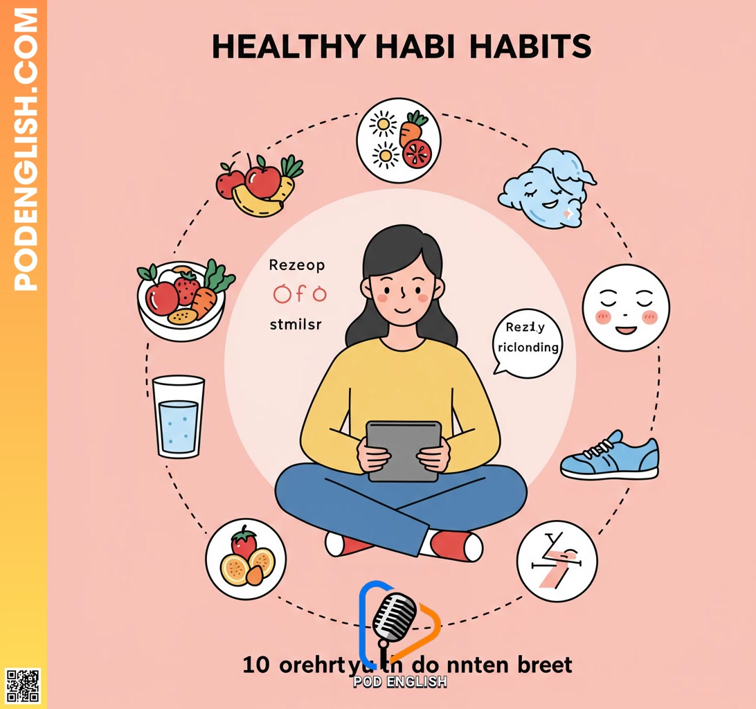 Beyond Diet: Integrating Healthy Habits for Sustainable English Learning