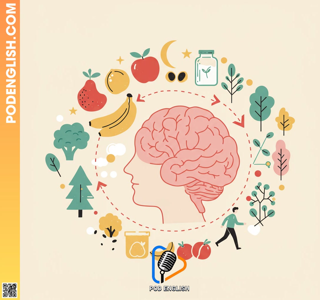 Beyond Food: A Holistic Approach to Supporting Your English Learning Brain