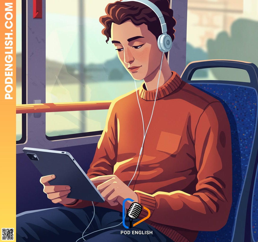 Boosting Vocabulary and Reading Comprehension While Commuting