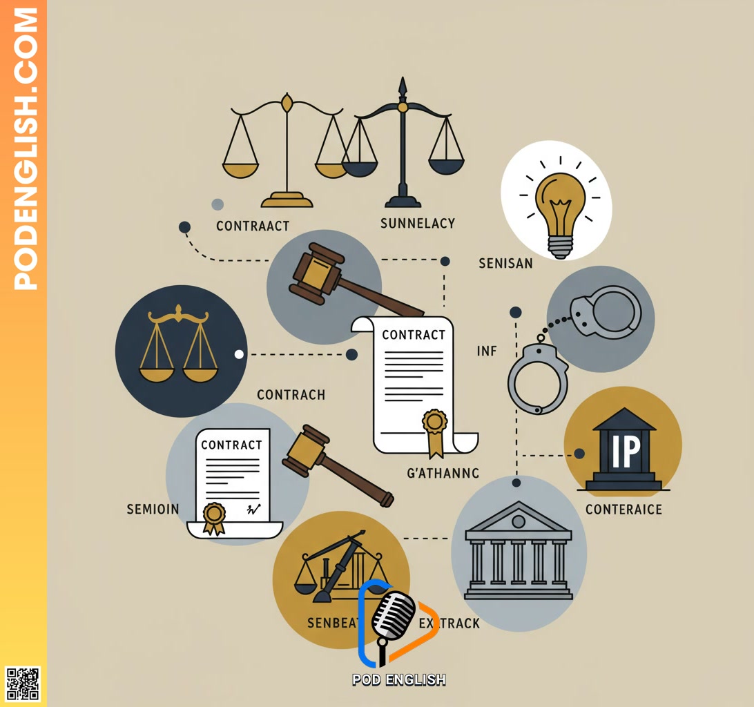 Core Vocabulary for Different Legal Fields