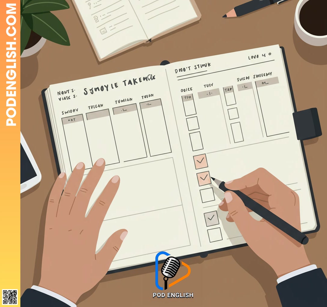 Creating Your Realistic Daily English Study Plan