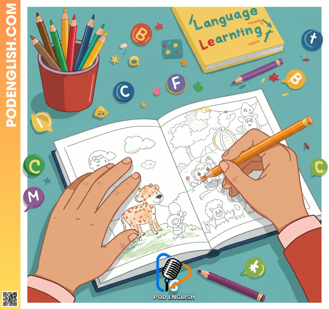 Creative Activities: Practical Ways to Use Coloring Books for Language Practice
