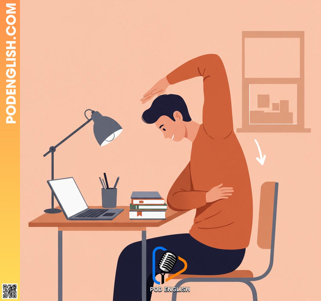 Easy Stretches for Desk-Bound English Learners
