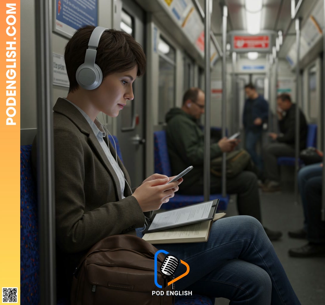 Effective English Study Strategies for Public Transport