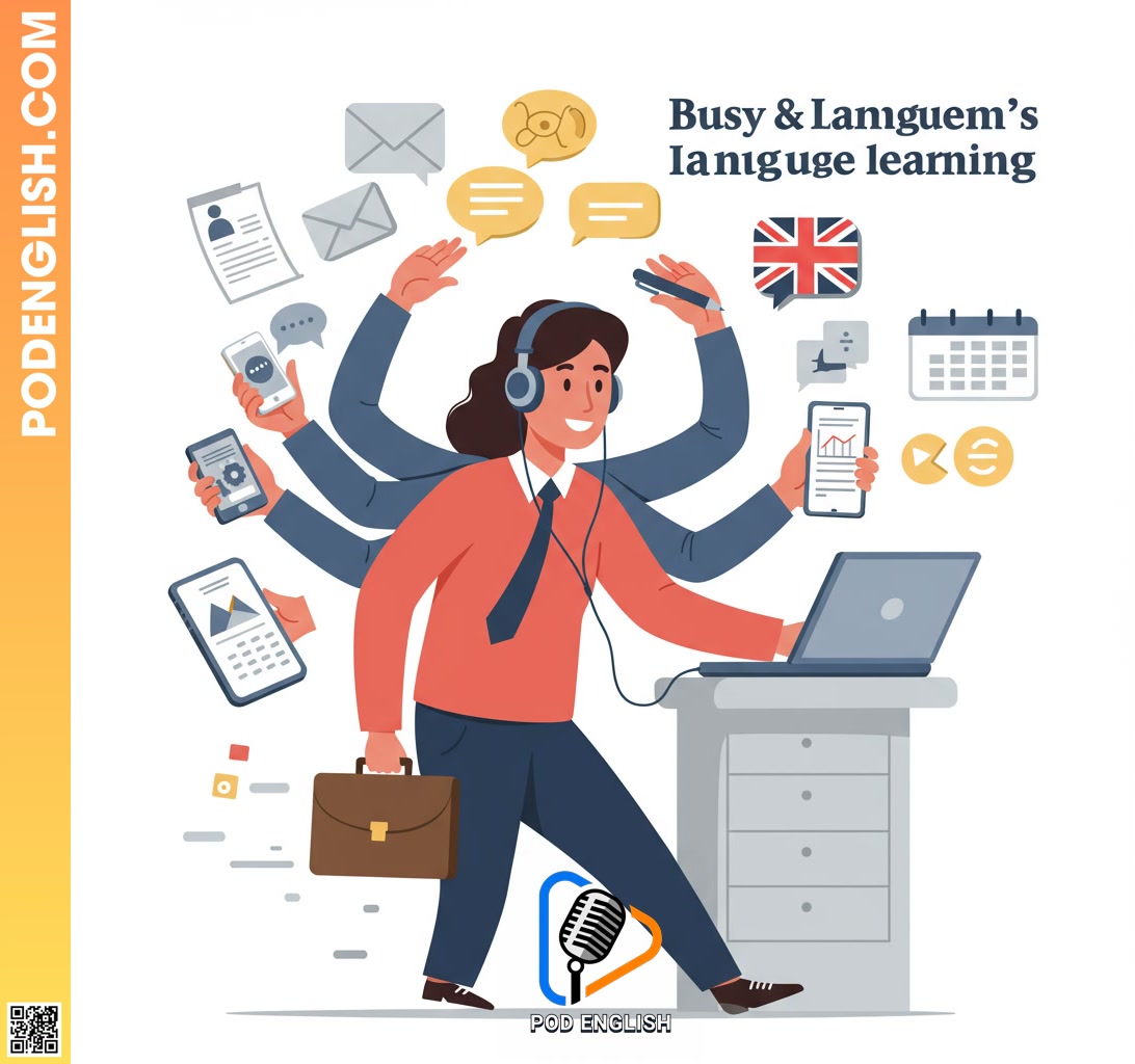 Effective Strategies for Learning English as a Busy Professional