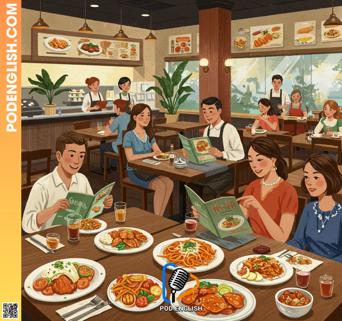 Enjoying Local Cuisine: Restaurant & Food Phrases