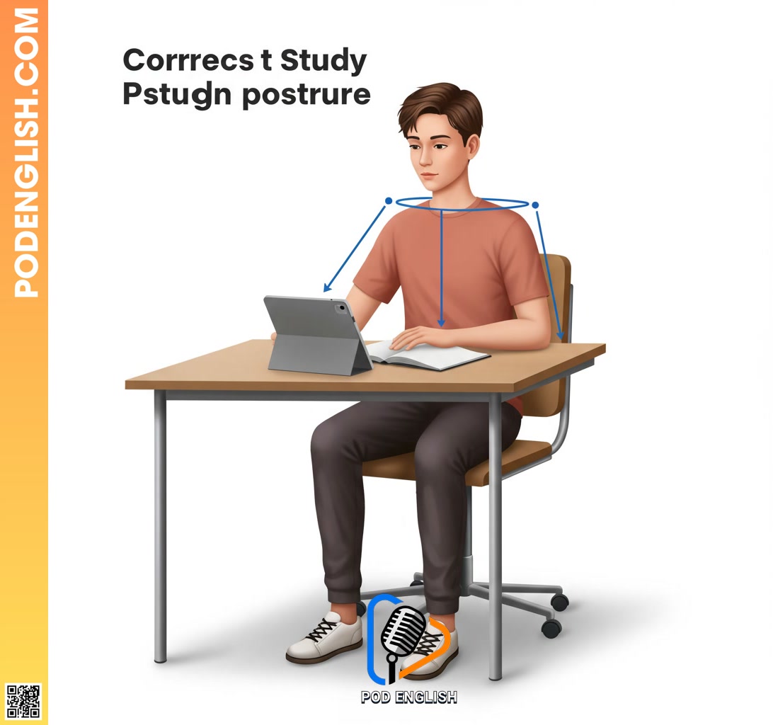 Essential Posture Tips for Sitting While Studying