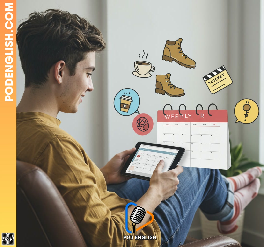 Grammar Focus: Describing Future Weekend Plans (Using 'Going to', 'Present Continuous', and 'Will')