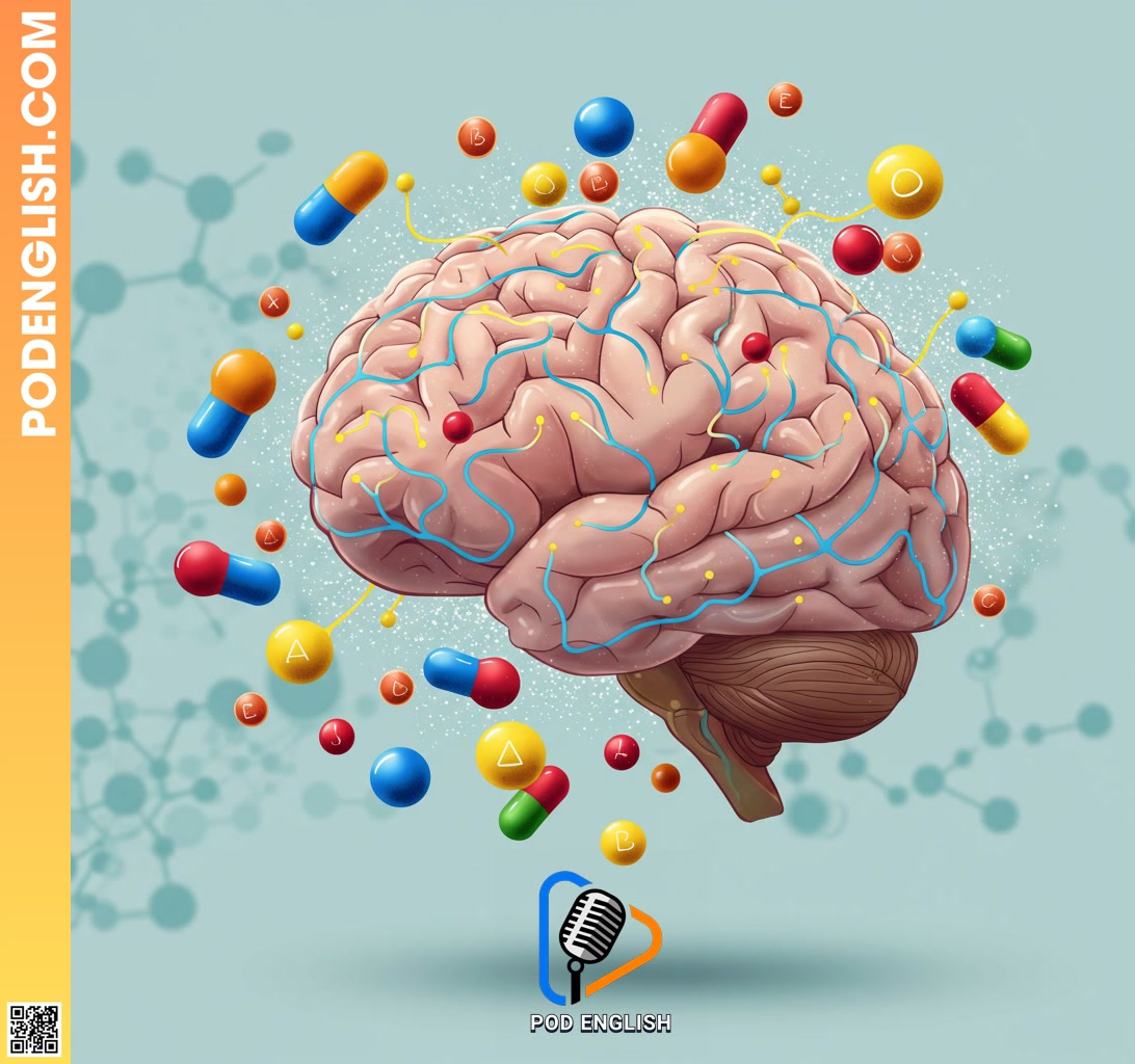 How Specific Vitamins Directly Benefit Your English Learning Journey