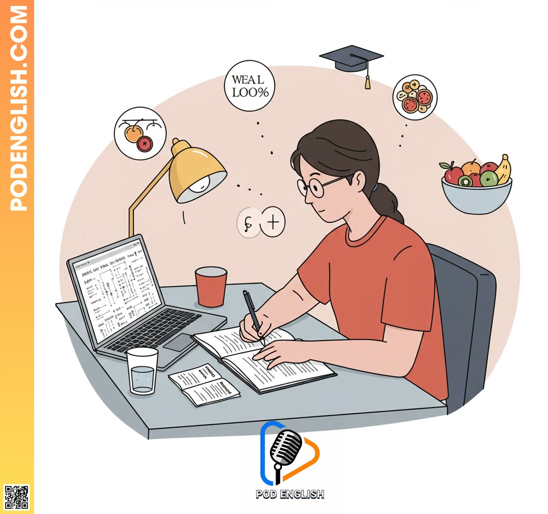 Integrating Healthy Habits for Optimal English Learning Performance