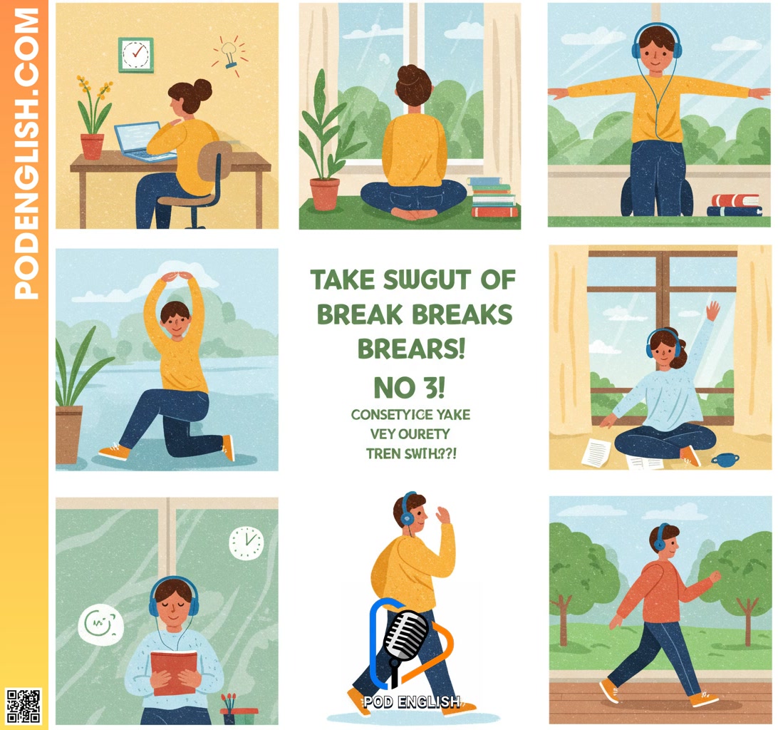 Integrating Productive Breaks and Downtime into Your English Study Routine