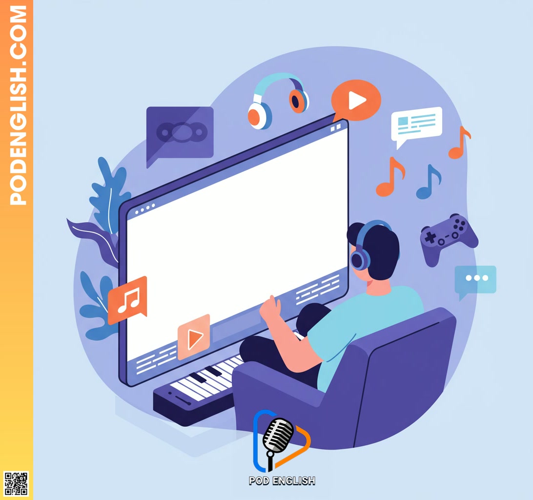 Learning English Through Entertainment: Movies, Music, and Games