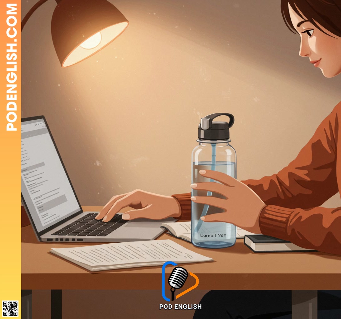 Making Hydration a Habit for Consistent Focus and Progress in English