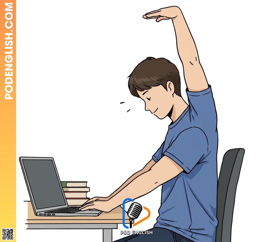 Simple Daily Stretches for English Learners (Desk & Quick Breaks)
