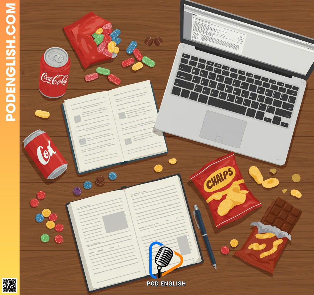 Snacks to Avoid While Studying English