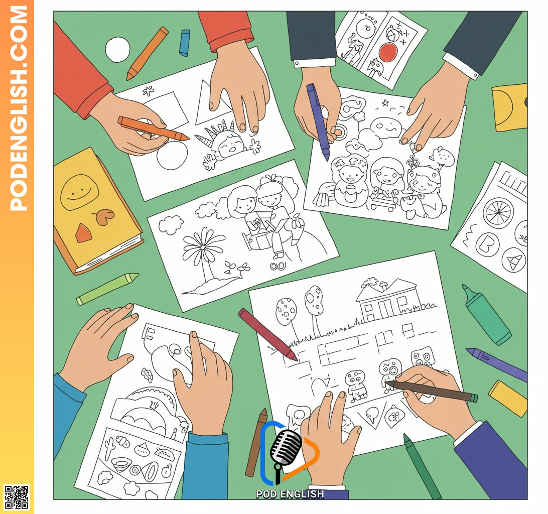 Tailoring Your Learning: Adapting Coloring Activities for Different Levels