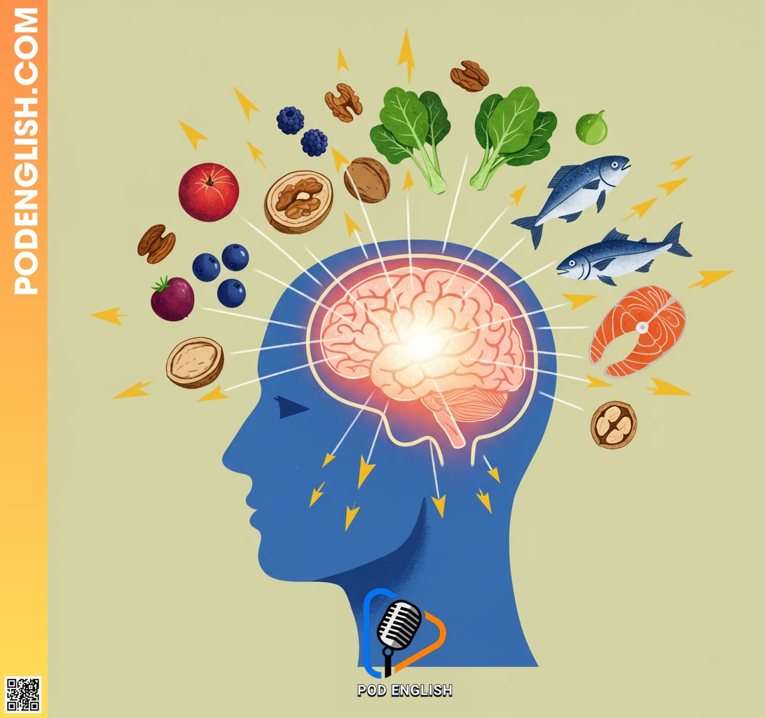 The Brain-Diet Connection: Fueling Your English Learning