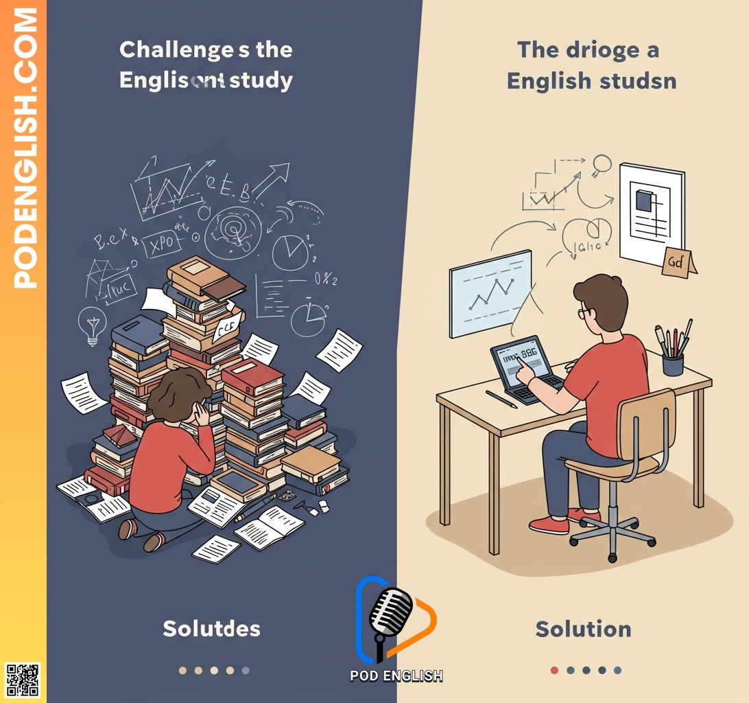 The Challenge of English Study and the 5-Minute Solution