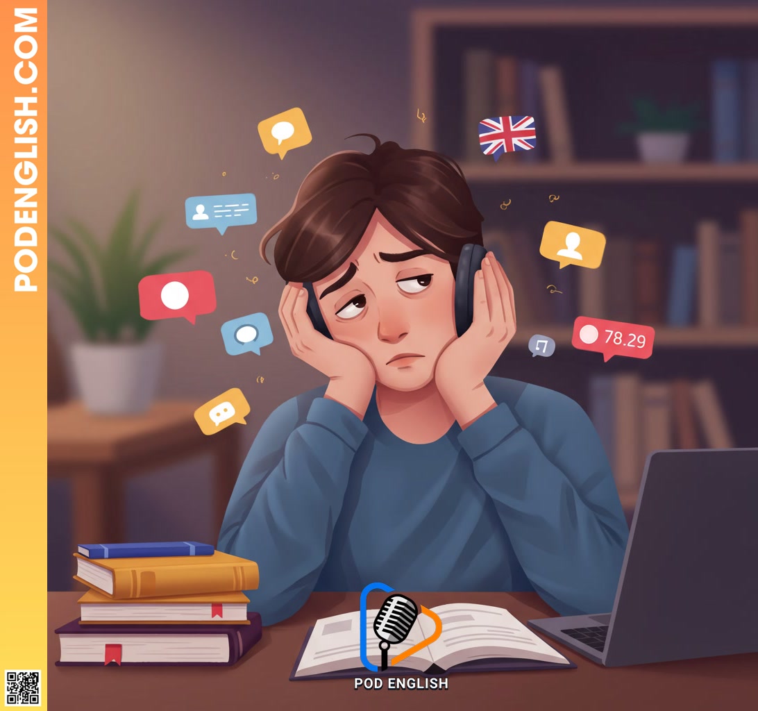 The Challenge of Maintaining Focus in English Learning