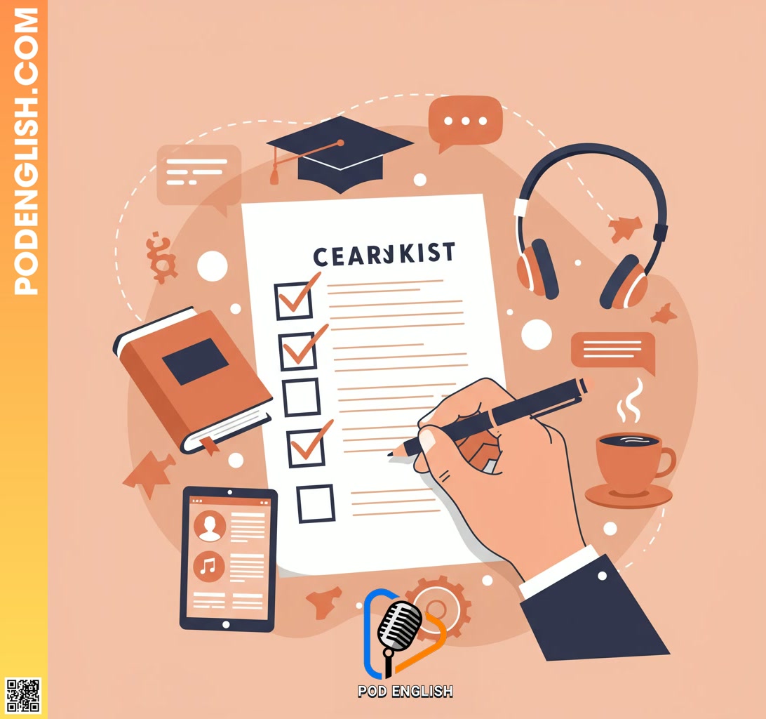 The Power of Daily Checklists in Learning English