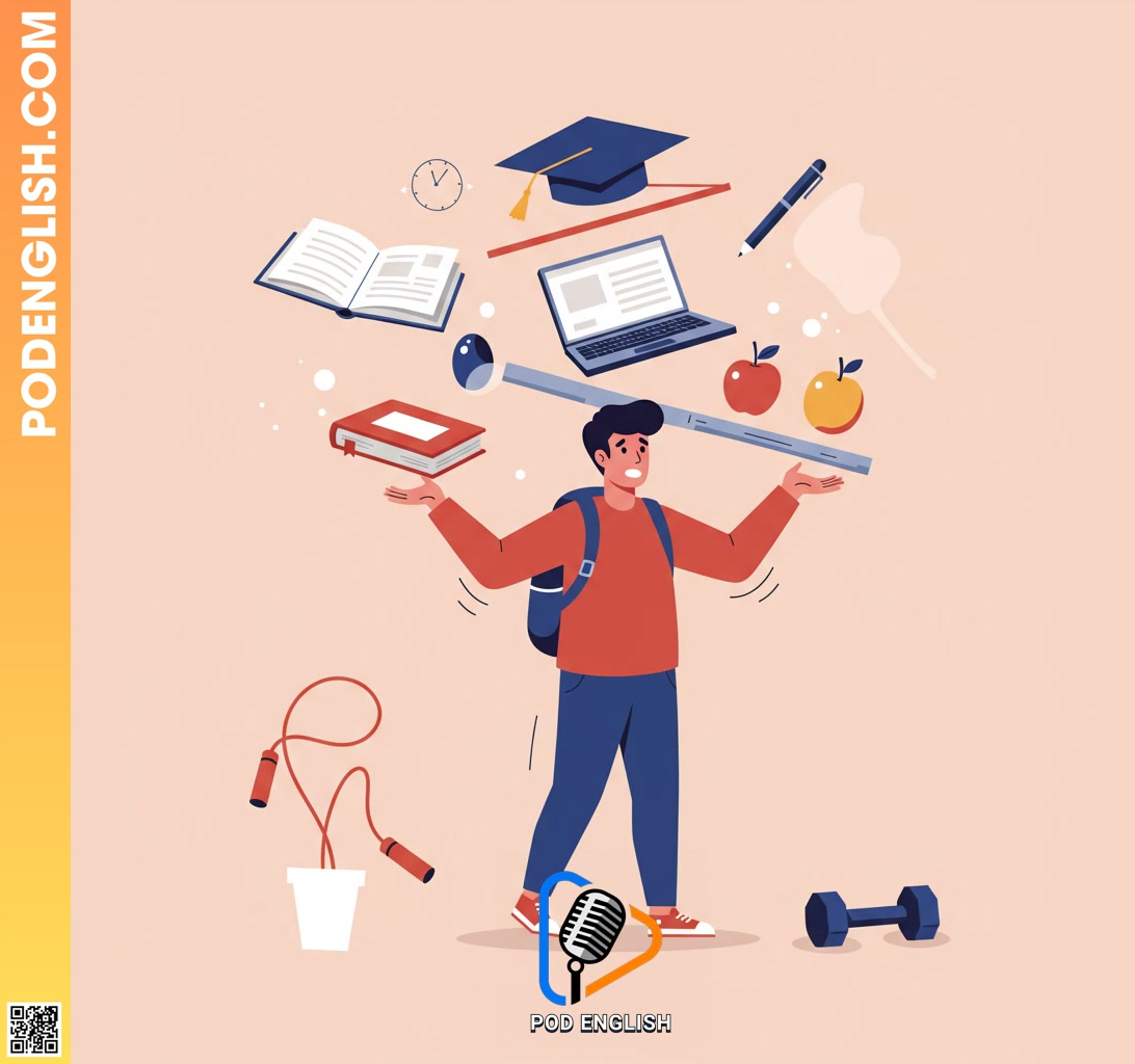 The Student Challenge: Balancing Study and Well-being