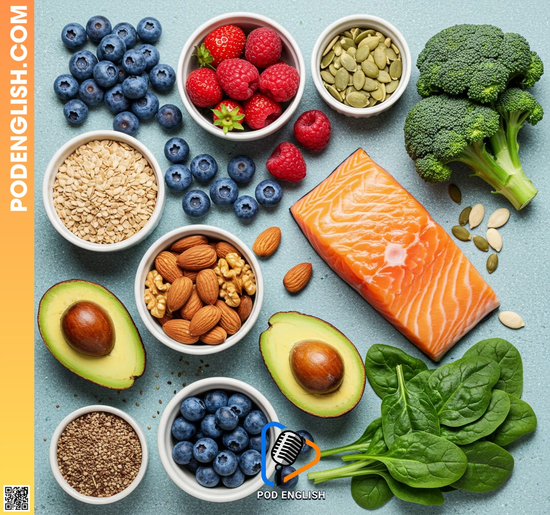 Top Brain-Boosting Foods to Fuel Your English Studies