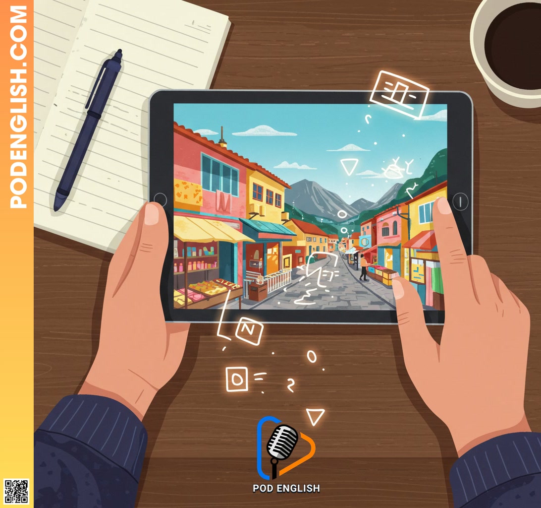 Vocabulary and Pronunciation: Extracting Language Gems from What You Watch