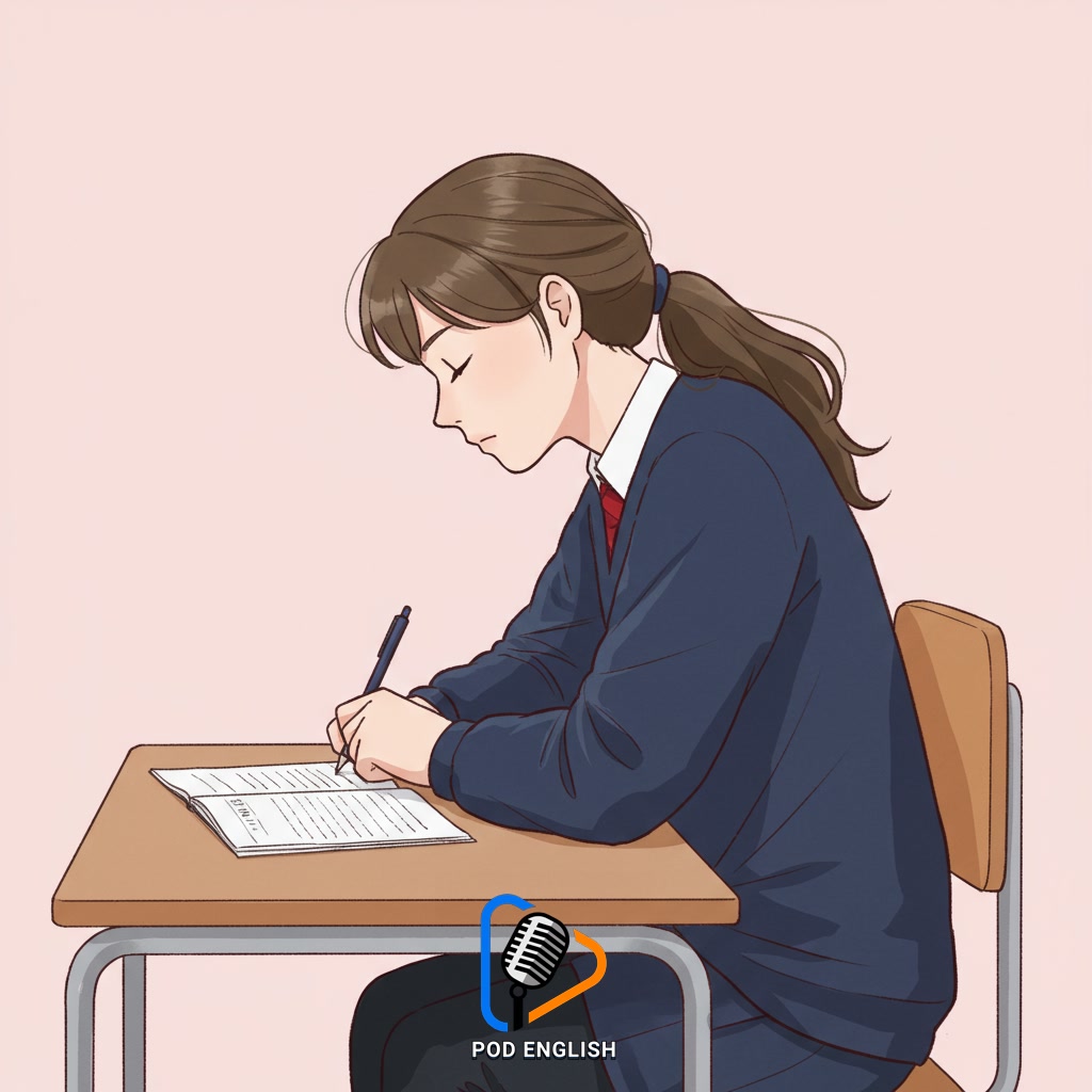 Applying Deep Breathing Before and During English Exams