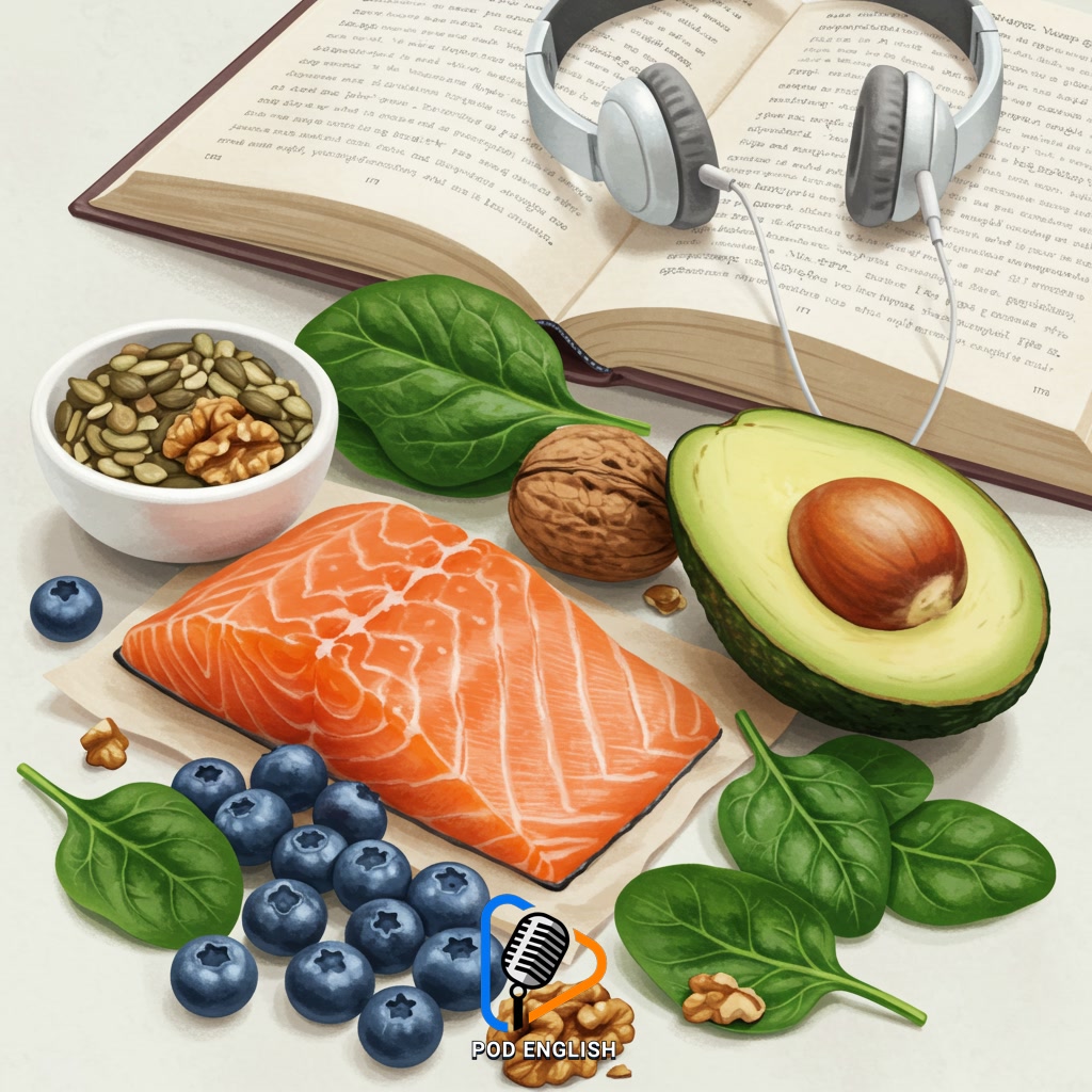 Best Foods to Eat for Sharper Focus and Memory While Learning English