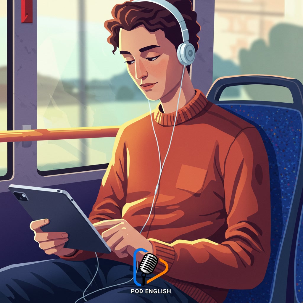 Boosting Vocabulary and Reading Comprehension While Commuting