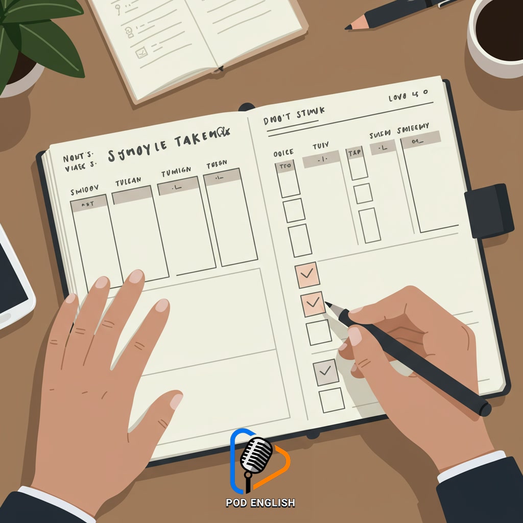 Creating Your Realistic Daily English Study Plan