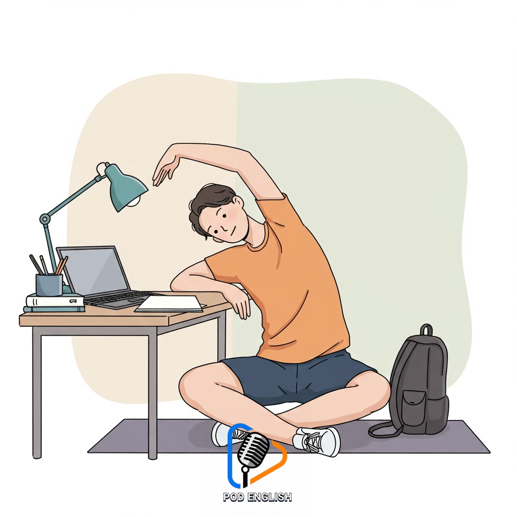 Easy Stretches to Incorporate While Studying English