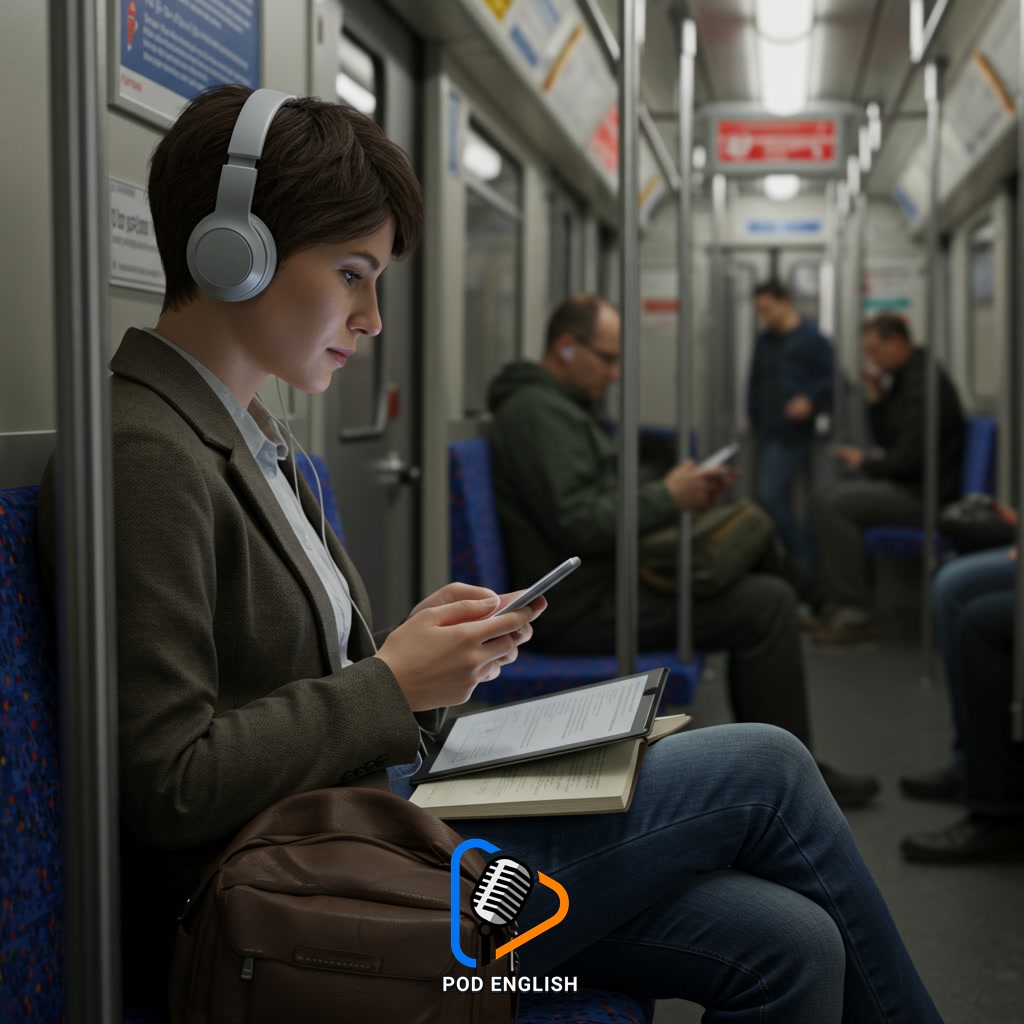 Effective English Study Strategies for Public Transport