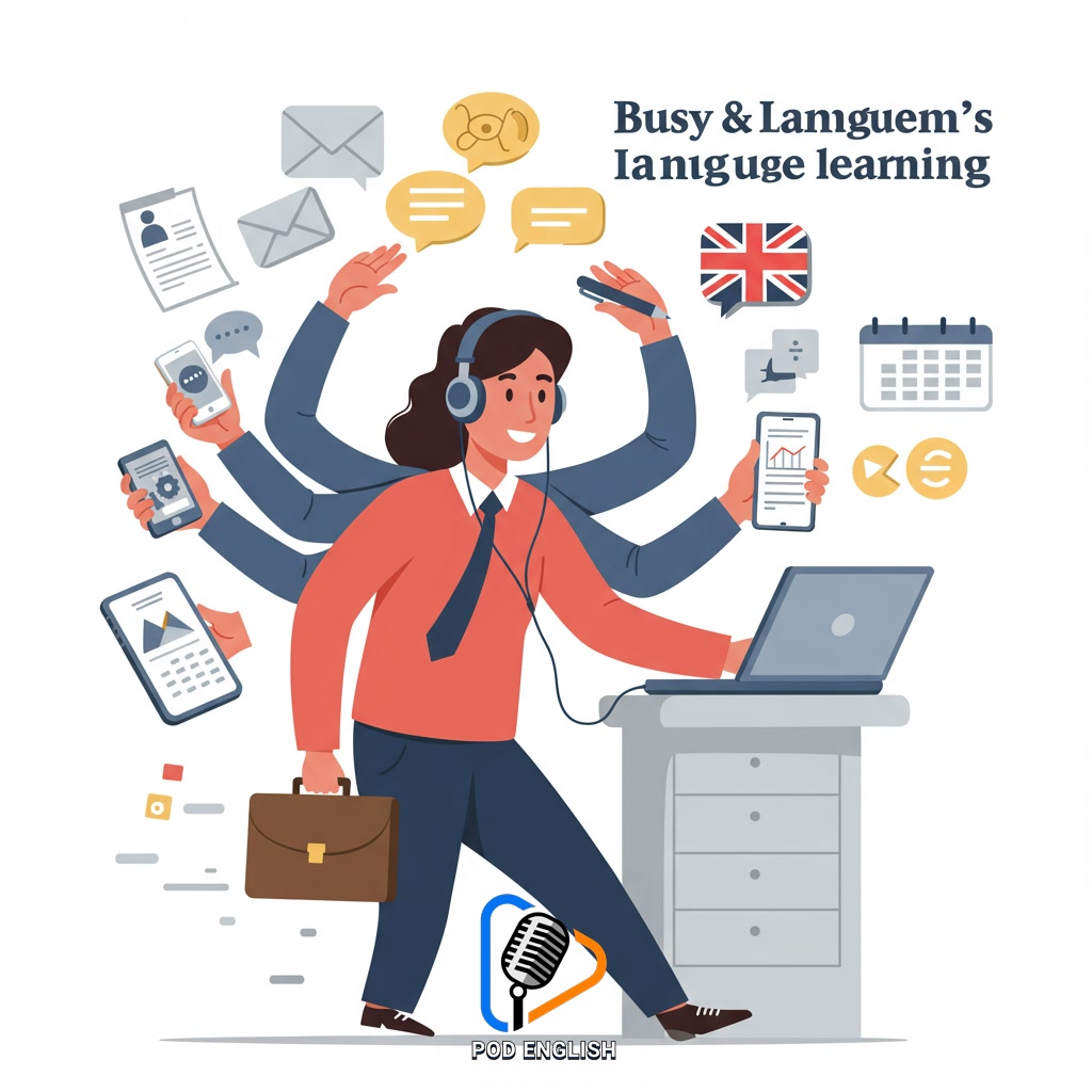 Effective Strategies for Learning English as a Busy Professional