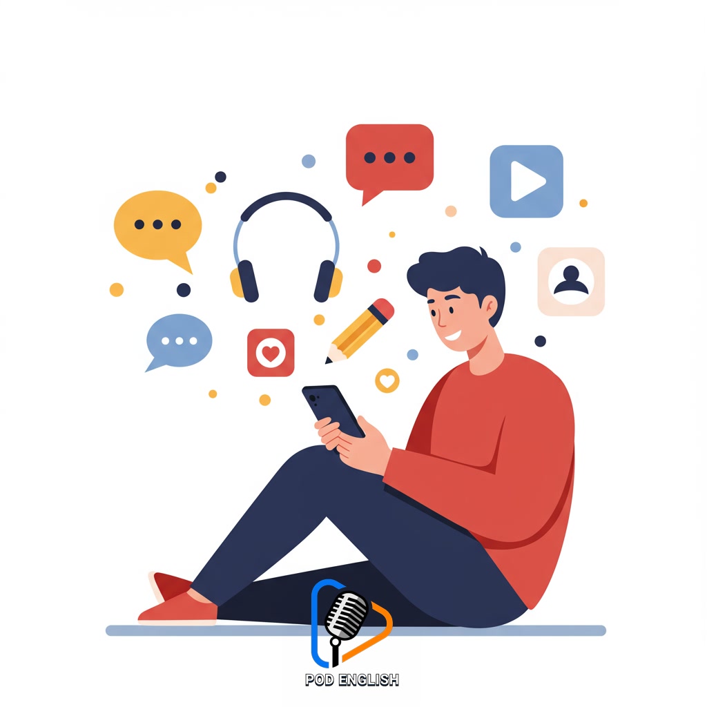 Effective Strategies for Learning English on Social Media