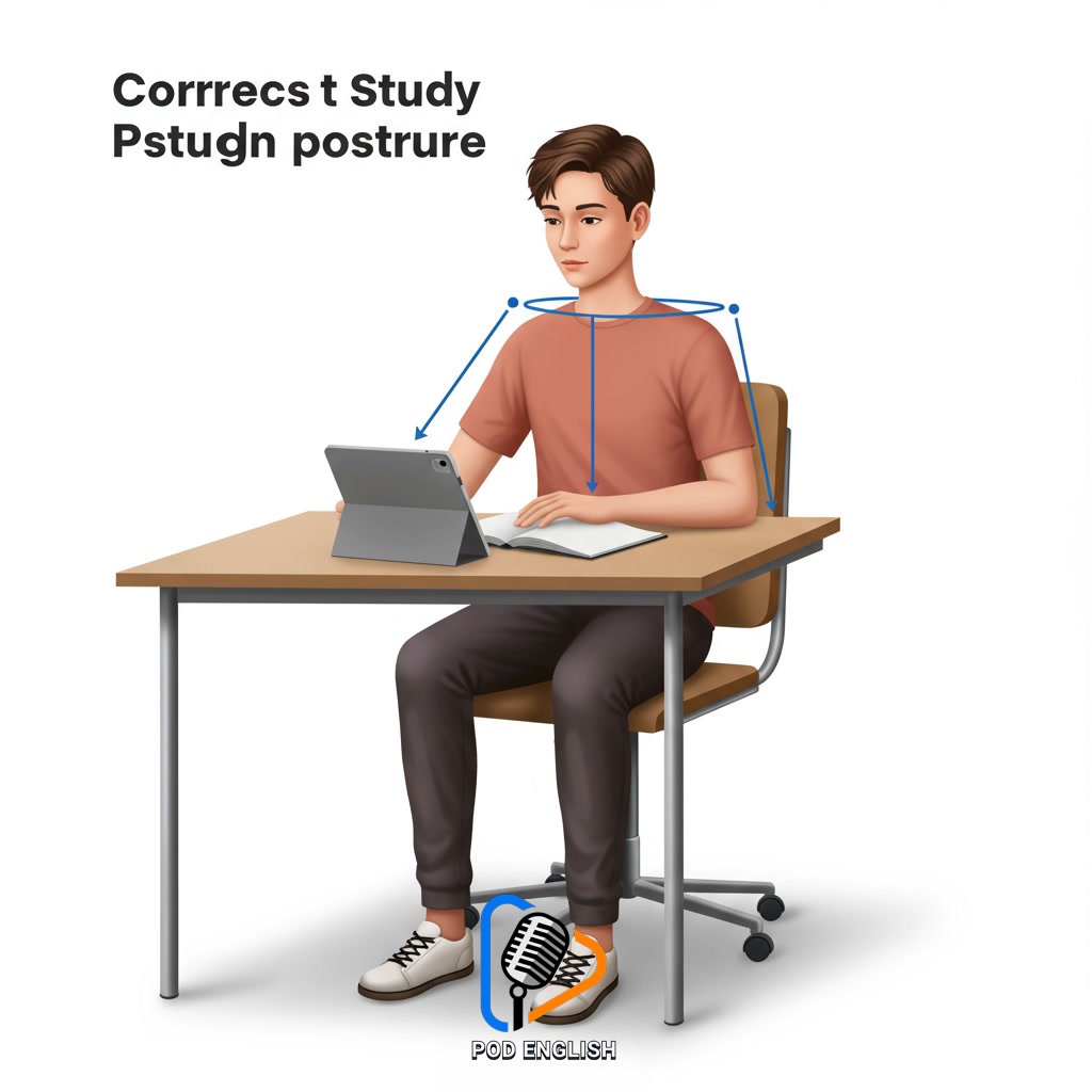 Essential Posture Tips for Sitting While Studying