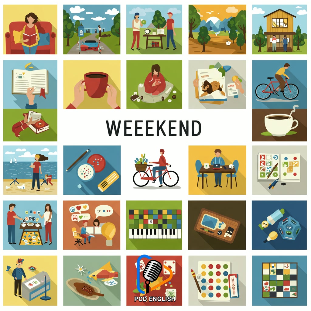 Essential Vocabulary for Common Weekend Activities