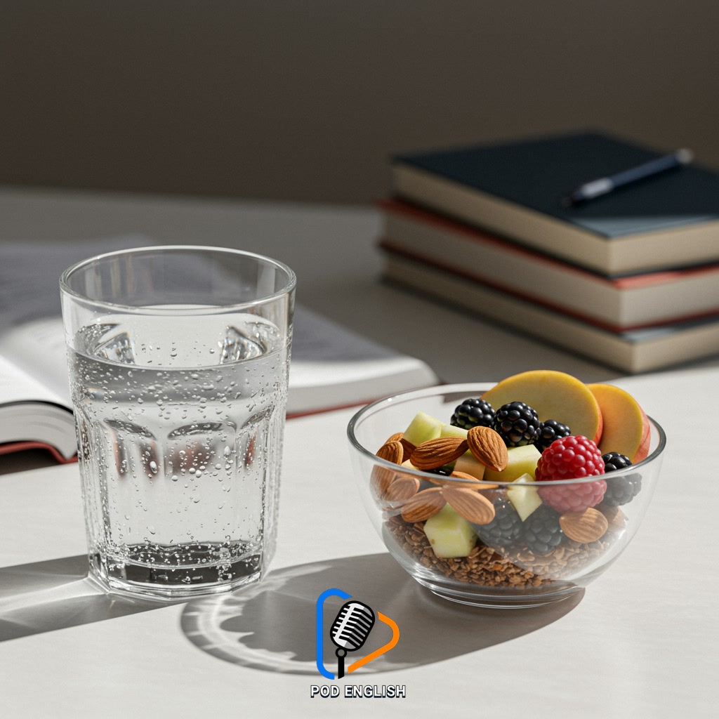 Hydration and Smart Snacking for Sustained Energy and Concentration