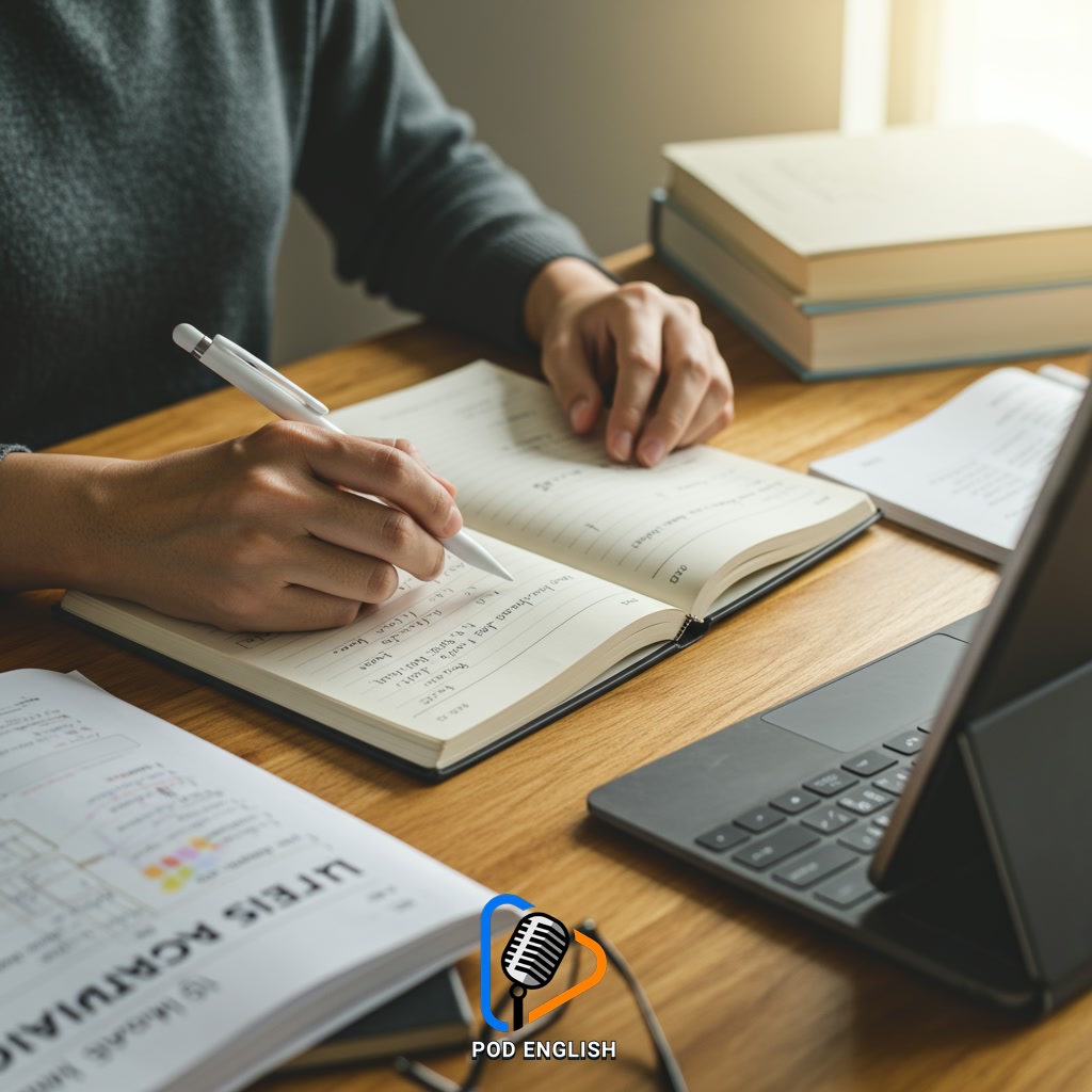 Identifying What to Note Down When Learning English