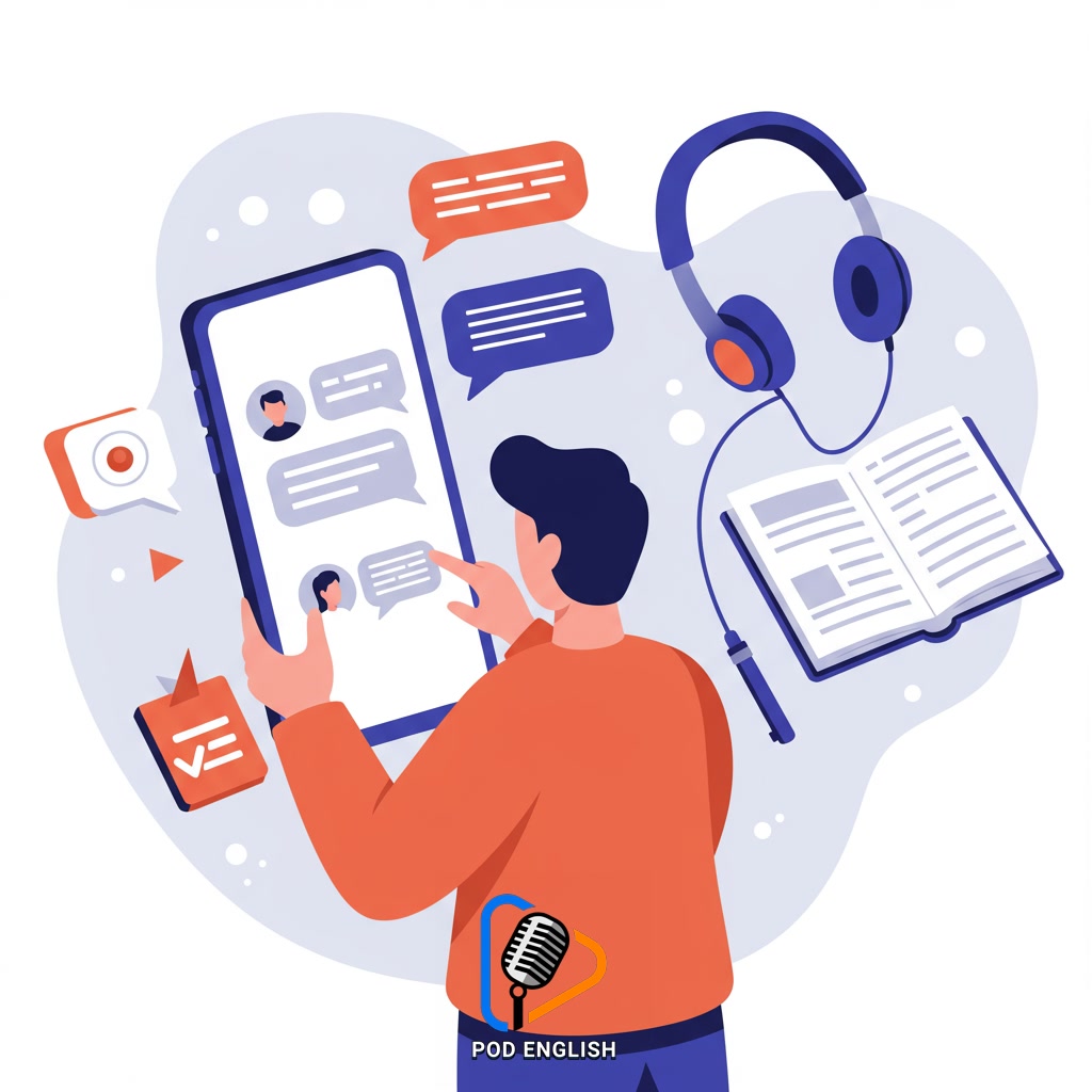 Integrating Chat Practice with Other English Study Methods