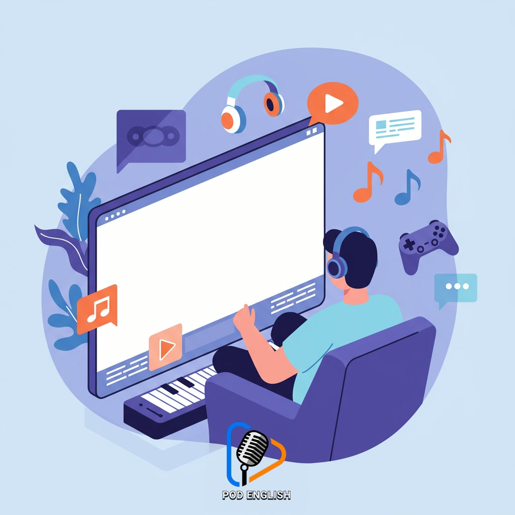Learning English Through Entertainment: Movies, Music, and Games