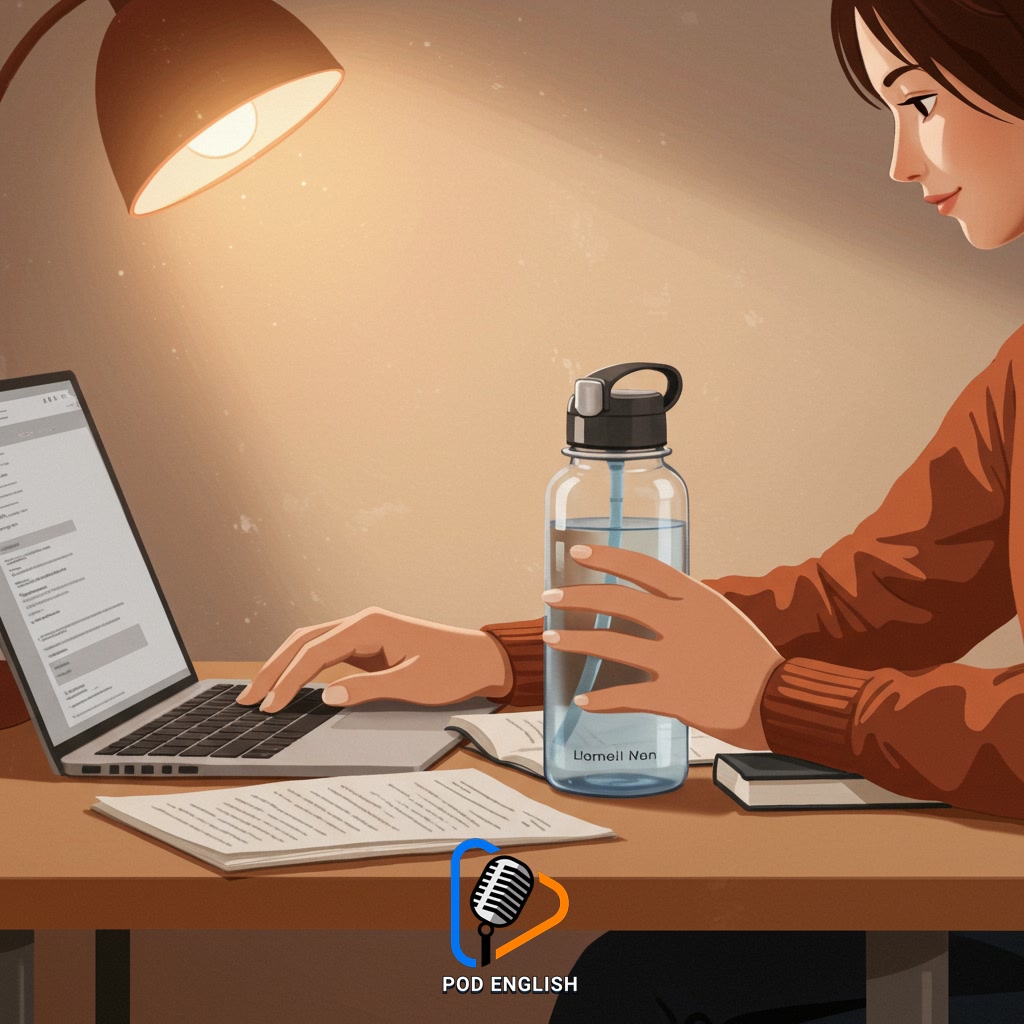 Making Hydration a Habit for Consistent Focus and Progress in English