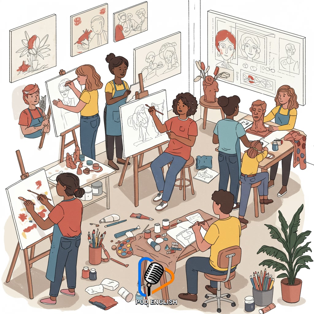 Practical Arts-Based Activities for Improving English Skills