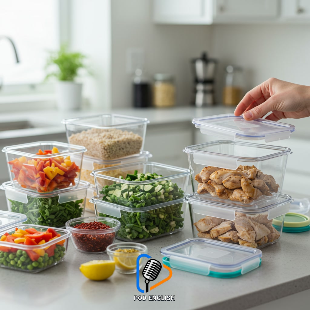 Practical Meal Prep Strategies for Busy English Learners