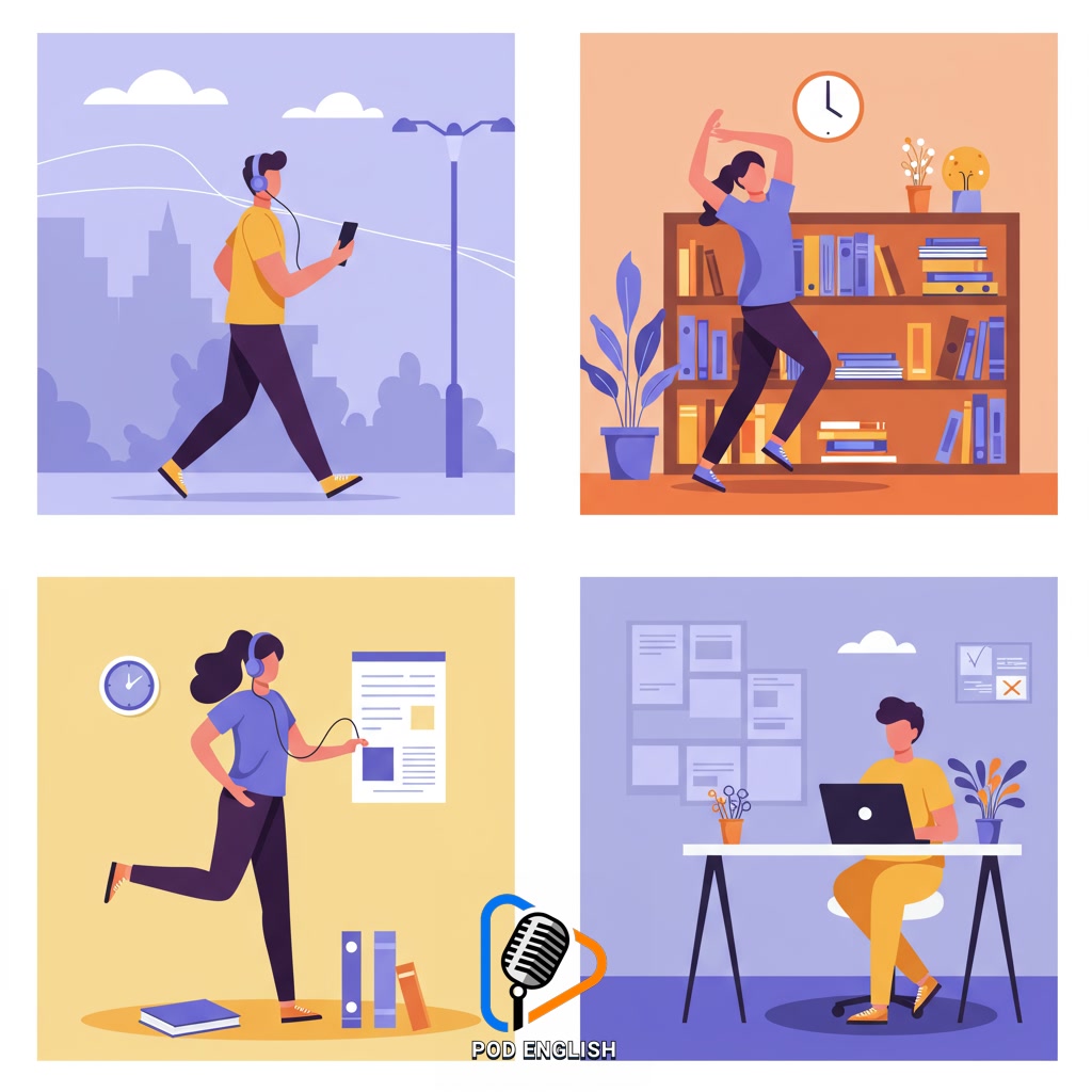 Practical Strategies: Incorporating Movement into Your English Study Routine