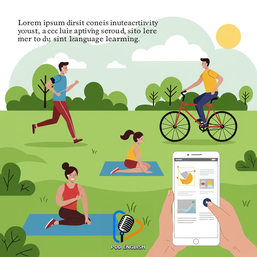 Practical Ways to Combine Exercise and English Study