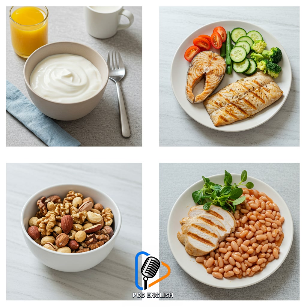 Practical Ways to Include Protein in Your Diet for Better English Learning